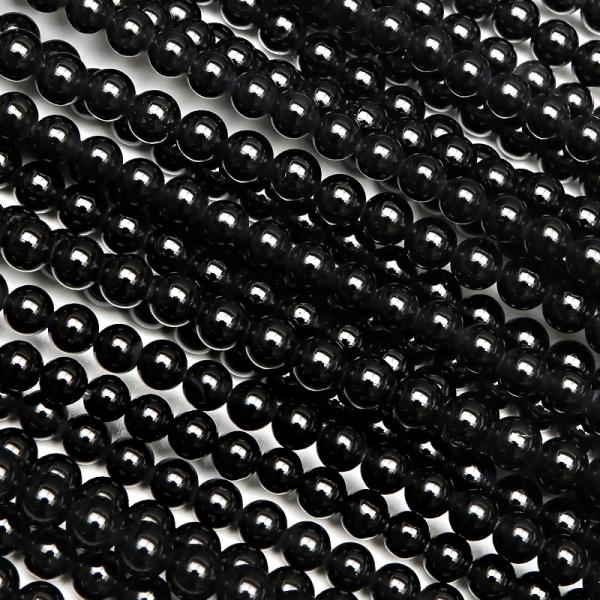 オニキス 丸玉 3mm / 7-5 OX3M