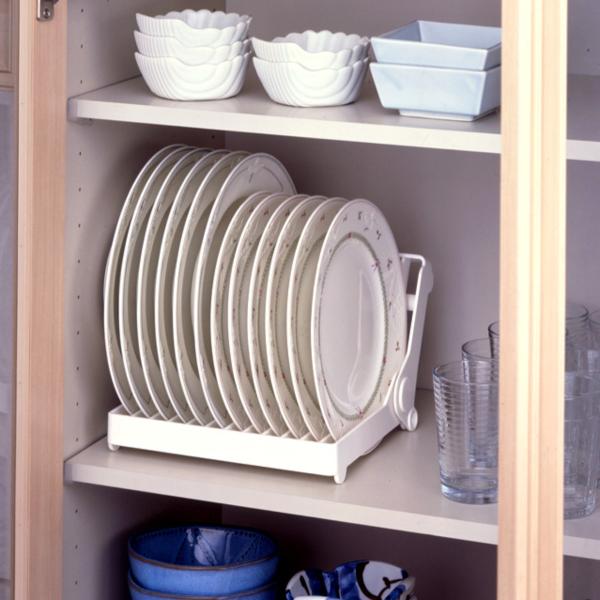 食器棚用皿立て 折りたたみ式 日本製 （ 食器ラック 食器立て 皿立て 皿収納 ディッシュラック 皿...