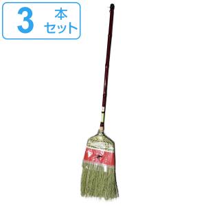 日本クリンテック 手編み座敷ほうき短柄 幅30cm 全長87cm 屋内外 天然