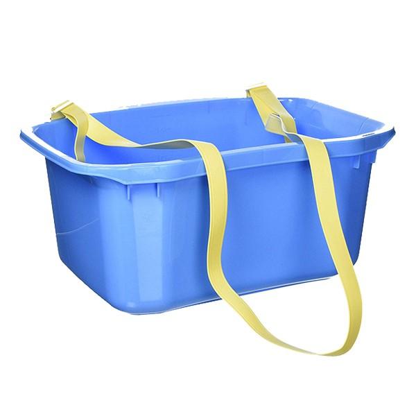万能散布桶 ベルト付 目盛り付 D型 肥料散布 （ 散布桶 桶 多用途 農業 業務用 農業資材 ）