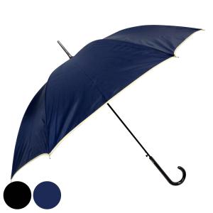婦人傘 60cm ジャンプ傘 パイピング （ 雨傘 長傘 アンブレラ