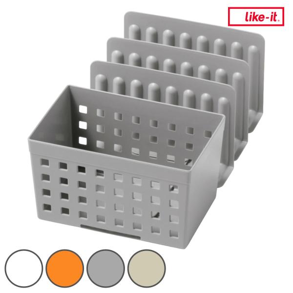 キッチン収納 冷凍庫スタンド ボックス＆仕切り3枚 （ 冷蔵庫収納 冷凍庫収納 整理ボックス 整理用...