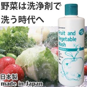 果物野菜洗い　野菜洗浄剤　フルーツ＆ベジタブルウォッシュ　本体　290ml （ 生野菜用 野菜洗い 果物洗い 洗剤 洗浄剤 くだもの洗い ）