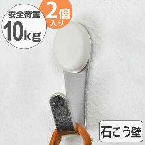 フック　剛力フック　シングル　2個入り　ピンタイプ　強力フック （ ピンフック 石膏ボード ベニヤ 石膏 壁 ）