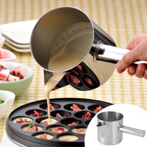 粉つぎ たっぷり入る粉つぎ 1.1L ステンレス製 （ たこ焼き お好み焼き