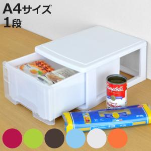 サンコープラスチック レターケース A4 幅26×奥行35×高さ15cm 深型 1段