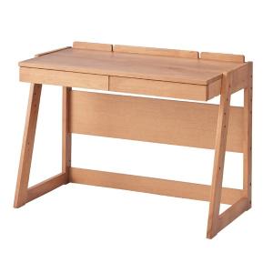 在庫限り 入荷なし デスク 人気ブランド 学習机 高さ調節 机 天然木 学習デスク