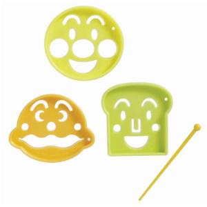 おかず抜き型 3個入 アンパンマン あんぱんまん （ 抜き型 お弁当抜き型 キャラ弁 おかず ごはん抜き型 デコ弁 日本製 ）｜colorfulbox