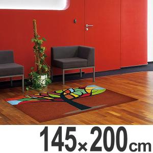 玄関マット Office & Decor　Stained Tree　145×200cm （ 業務用 屋内 建物内 オフィス 事務所 来客用 デザイン オフィス＆デコ おしゃれ  ）｜colorfulbox