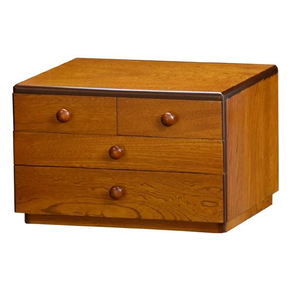 レターケース　3段　A4収納　書類チェスト　あおい　日本製　幅35cm （ 書類収納 引き出し 小物...