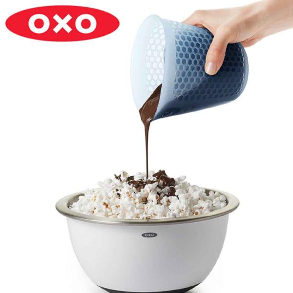 OXO シリコンメジャーカップ 小 300ml 計量カップ （ 計量器具 電子レンジ対応 食洗機対応...