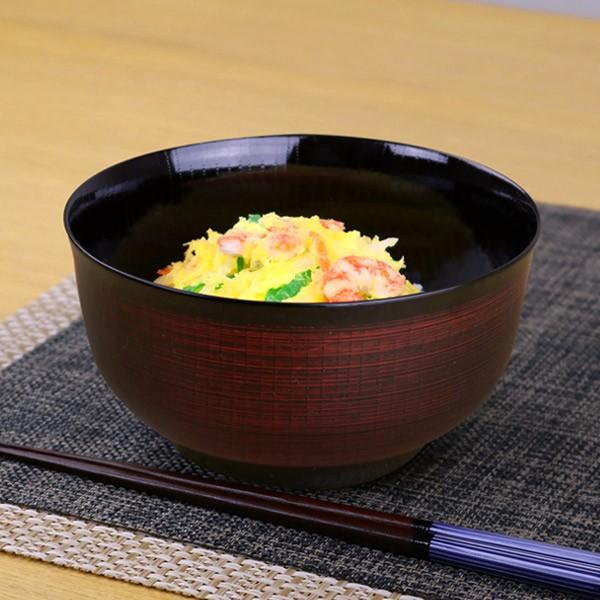 どんぶり　1100ml　日本製　クリーンコート　羽反型　刷毛目　曙 （ 和食器 丼 お椀 食洗機対応...