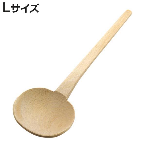 おたま 並玉杓子 大 天然木 日本製 （ お玉 しゃくし 木製杓子 ）