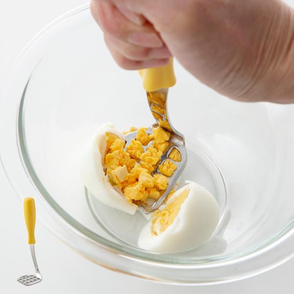 マッシャー ステンレス製 日本製 みじん切り たまご （ たまごマッシャー ポテトマッシャー キッチ...