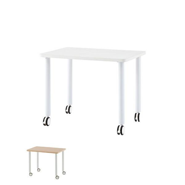 （法人限定） インナーテーブル　オフィスデスク　キャスター付　シンプルデザイン　幅80cm （ ワー...