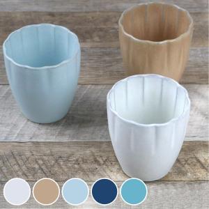 藍花 しのぎ 湯呑 波佐見焼 : クッキングクロッカ - 通販 - Yahoo