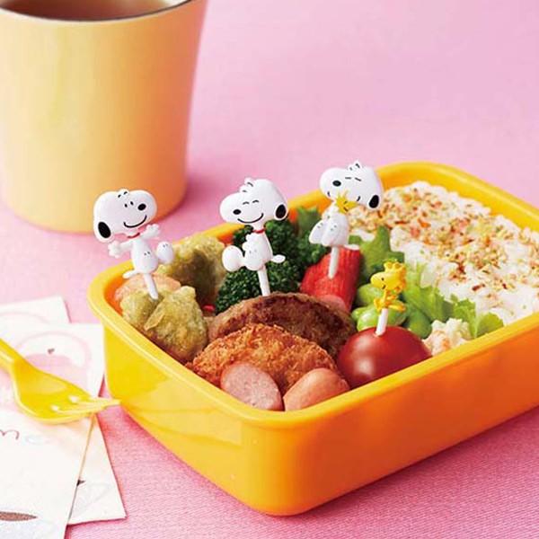 ピック　ニコニコピック　スヌーピー　キャラクター　お弁当グッズ （ お弁当作り キャラ弁 ピックス ...