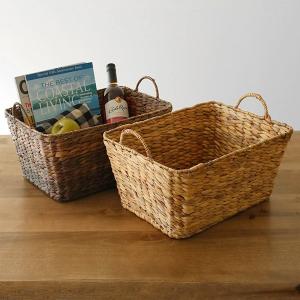 籠 かご バスケット 大きい 持ち手付 まとめ売り ヴィンテージ 籐 ラタン バスケット ラタン 幅61×奥行37×高さ48 持ち手付き かご 大きい