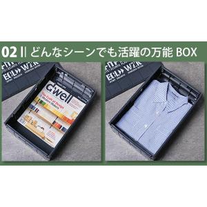 収納ケース リシェルコンテナ 折りたたみコンテ...の詳細画像4