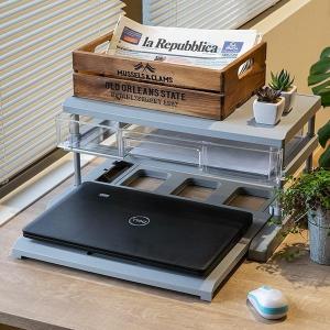 パソコンラック 卓上 約 幅49×奥行33×高さ...の商品画像