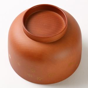 汁椀 木目 桜 400ml 大きめ 食器 日本...の詳細画像3