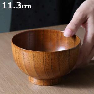 汁椀 木製 270ml 亀甲木目 漆 天然木 食器 （ お椀 椀 味噌汁椀 吸物椀