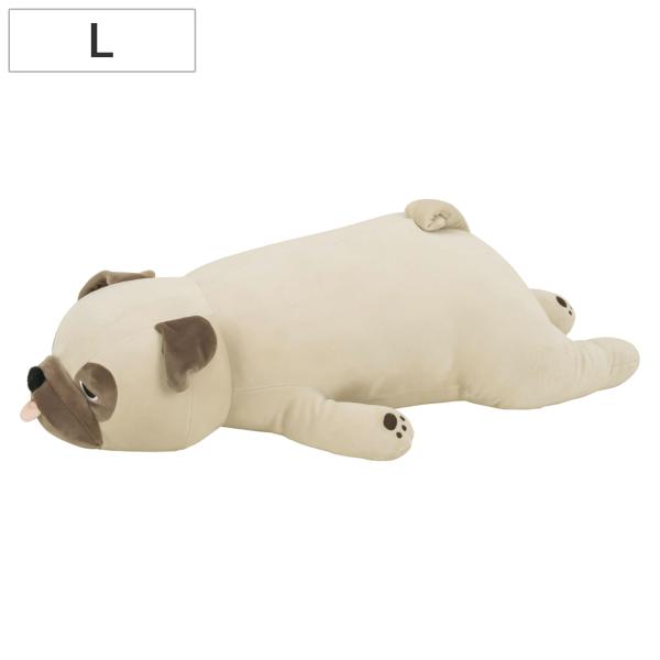 抱き枕 ぬいぐるみ 犬 プレミアムねむねむアニマルズ ハナ Lサイズ （ 抱きまくら 動物 イヌ ）