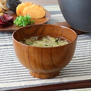 汁椀 木製 270ml 亀甲木目 漆 天然木 食器 （ お椀 椀 味噌汁椀 吸物椀