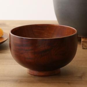 汁椀 木製 280ml 紀州塗 高野 koya 天然木 食器 日本製 同色6個セット