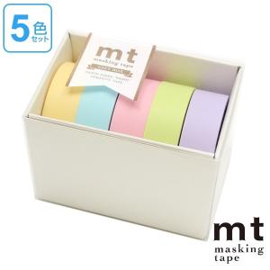 マスキングテープ マステ セット mt ギフトボックス パステル2 （ 和紙テープ 貼ってはがせる テープ ）｜colorfulbox