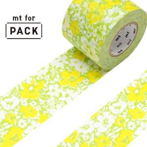クラフトテープ 粘着テープ 幅広 mt for PACK 花柄 幅45mm