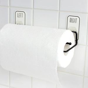 キッチンペーパーホルダー オテル フック 粘着フック 壁 粘着 貼ってはがせる （ ペーパーホルダー キッチンペーパー キッチン収納 ）