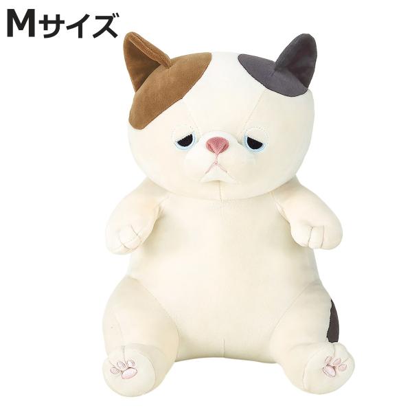 抱き枕 ぬいぐるみ 座り抱きまくらM ネコ ゆず プレミアムねむねむアニマルズ （ 抱きまくら ヌイ...