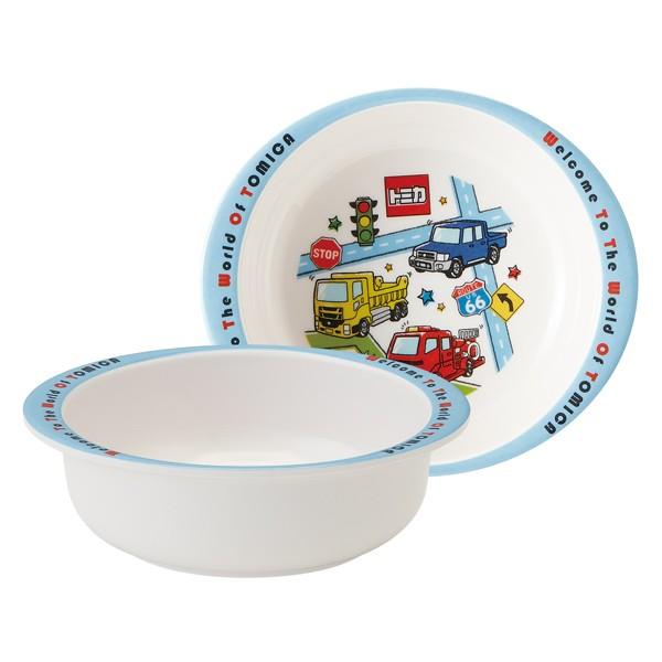 ボウル 13cm メラミン製 トミカ19 食器 キャラクター 食器 （ 食洗機対応 小鉢 うつわ 器...