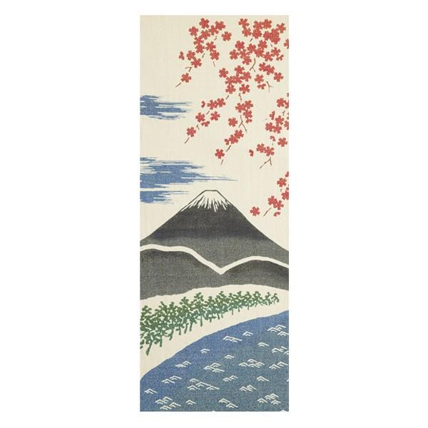 手ぬぐい 金糸手ぬぐい 春の富士山 日本製 （ てぬぐい 手拭 手拭い ）