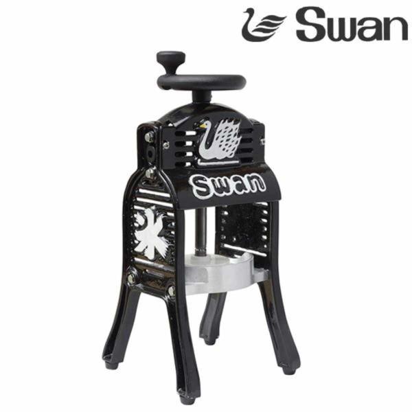 氷削機 手動式 ブロック氷専用 専用氷カップ付 BLACK SWAN （ SWAN 池永鉄工 製氷カ...