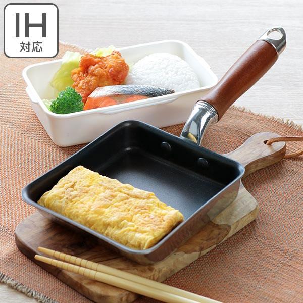 ミニ玉子焼き 12×14cm IH対応 ピコット フッ素樹脂加工 （ ガス火対応 玉子焼き器 卵焼き...