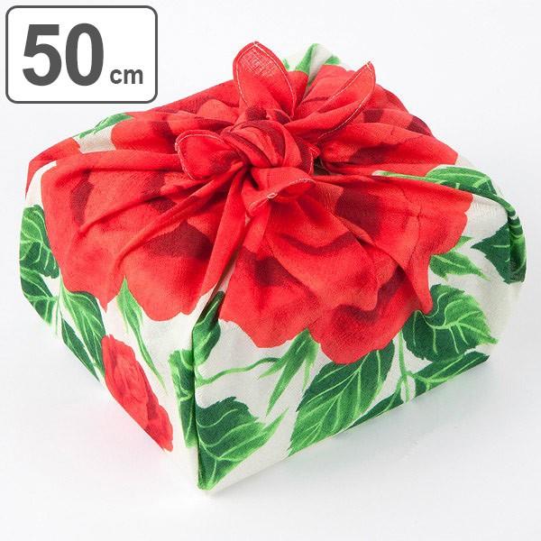 風呂敷 50cm 浅山美里 ふろしき バラ 綿 （ お弁当包み 50センチ 綿 お包み 小風呂敷 金...