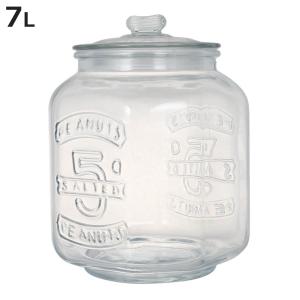 保存容器 ガラス ダルトン GLASS COOKIE JAR 7L クッキージャー （ DULTON キャニスター ガラス瓶 米びつ ガラスジャー 密閉 ）