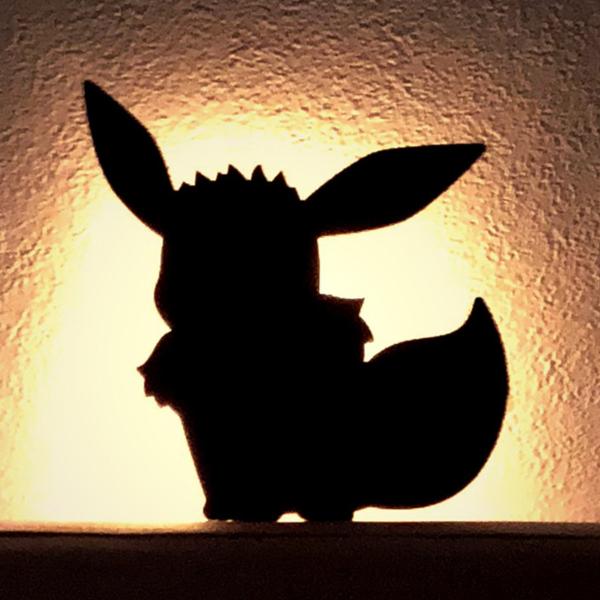 LEDライト ポケットモンスター ポケモン ウォールライト イーブイ （ LED 照明 壁掛け ）