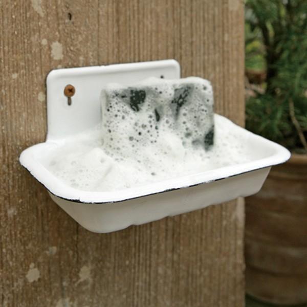 ソープディッシュ ダルトン DULTON ウォールマウント エナメル （ 石鹸置き 壁掛け ソープト...