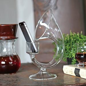 スマホスタンド スピーカー ガラス製 ダルトン DULTON