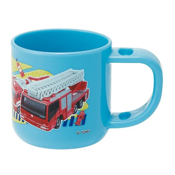 コップ 歯磨きコップ スタンド付コップ トミカ （ 子供 幼稚園 保育園 キャラクター うがい ）