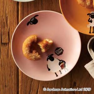 プレート 17cm ティミー＆マミー ひつじのショーン 洋食器 磁器 日本製 美濃焼