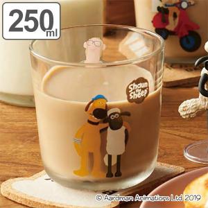 コップ 250ml 牧場の仲間 ひつじのショーン 洋食器 ソーダガラス 日本製