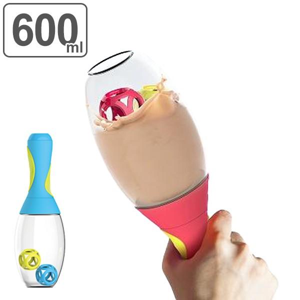 水筒 シェーカー サンバシェーカー マラカス マグボトル 600ml ボトル レッド （ 食洗機対応...