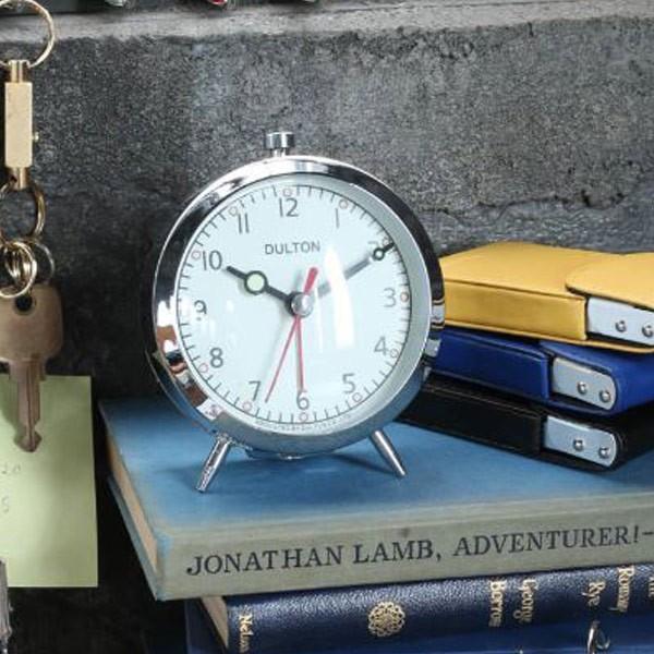 目覚まし時計 ダルトン DULTON アラームクロック ALARM CLOCK （ アナログ 時計 ...