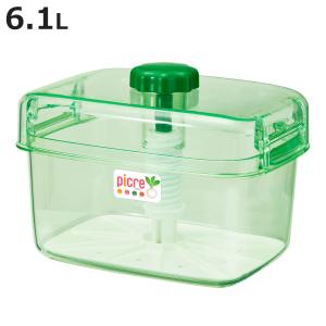 パール金属 漬物器 1.6L 2.2L 3L 角型 ピクベジ HB-5395 HB-5396 HB