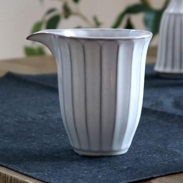 片口 330ml 風雅 月白 和食器 磁器 日本製 （ 酒器 約1.8合 注ぎ口 食洗機対応 電子レ...