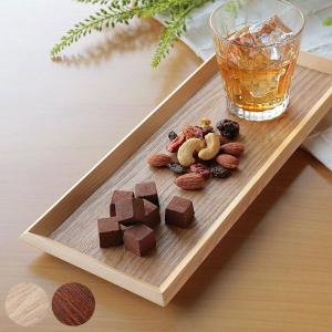 お盆 31cm トレー 長角皿 天然木 プレイスマット ランチョンマット 皿 食器 （ 木製 トレイ 長角 一人用 ワンプレート ウッドトレイ ）